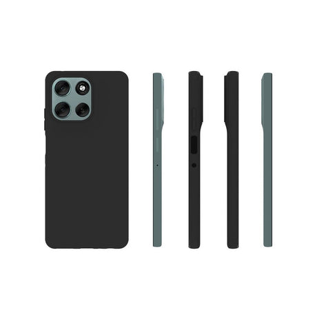 EIDERWOOD Motorola Moto G56 Mat Fleksibelt Plastik Cover - Sort
