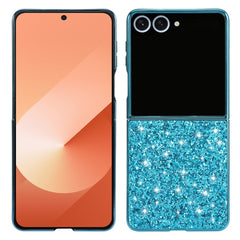 EIDERWOOD Samsung Galaxy Z Flip7 Glitter Cover - Blå