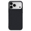 iPhone 18 Pro / 17 Pro ABEEL Hybrid Cover m. Karbonfibretekstur - MagSafe Kompatibelt - Sort