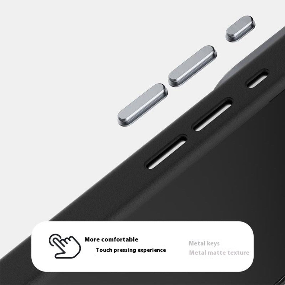iPhone 18 Pro / 17 Pro ABEEL Hybrid Cover m. Karbonfibretekstur - MagSafe Kompatibelt - Sort / Sølv