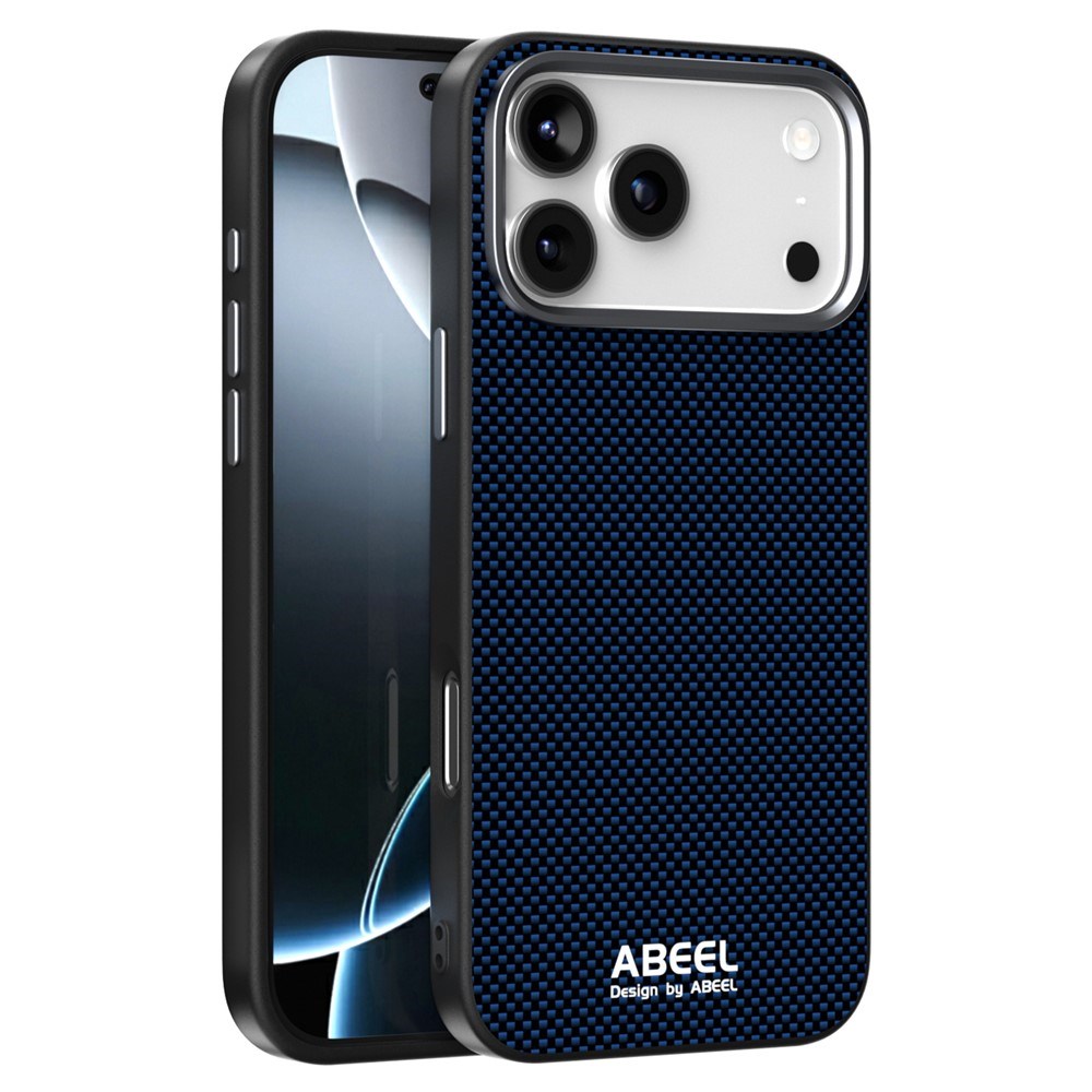 iPhone 18 Pro Max / 17 Pro Max ABEEL Hybrid Cover- MagSafe Kompatibel - Blå