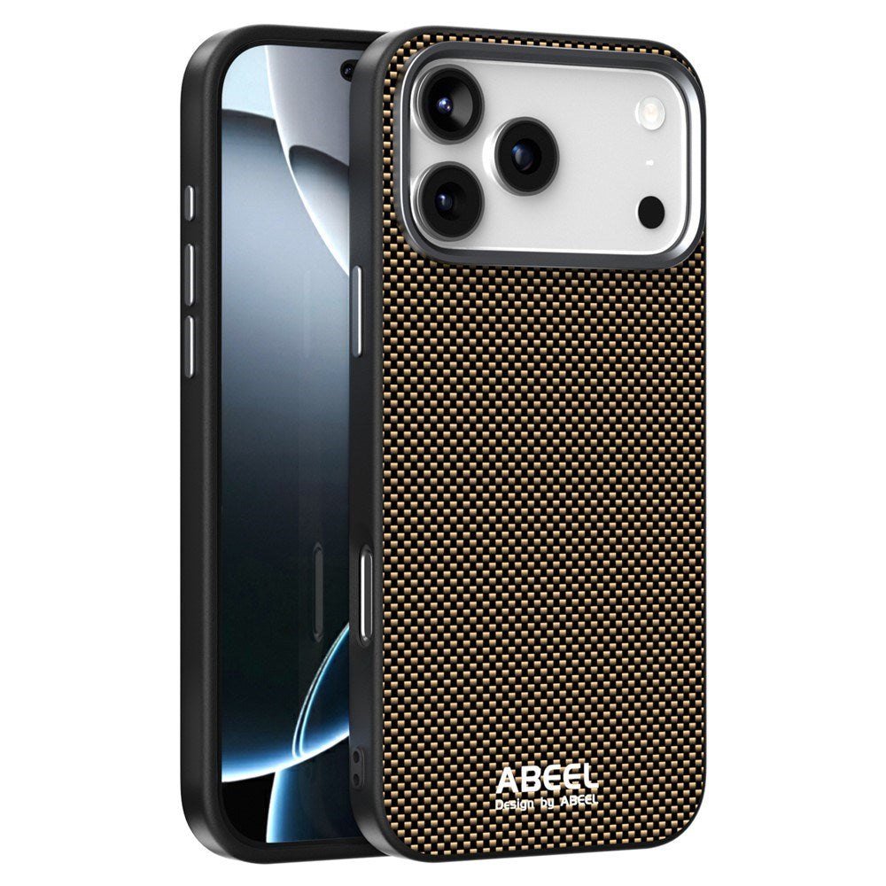 iPhone 18 Pro Max / 17 Pro Max ABEEL Hybrid Cover- MagSafe Kompatibel - Guld
