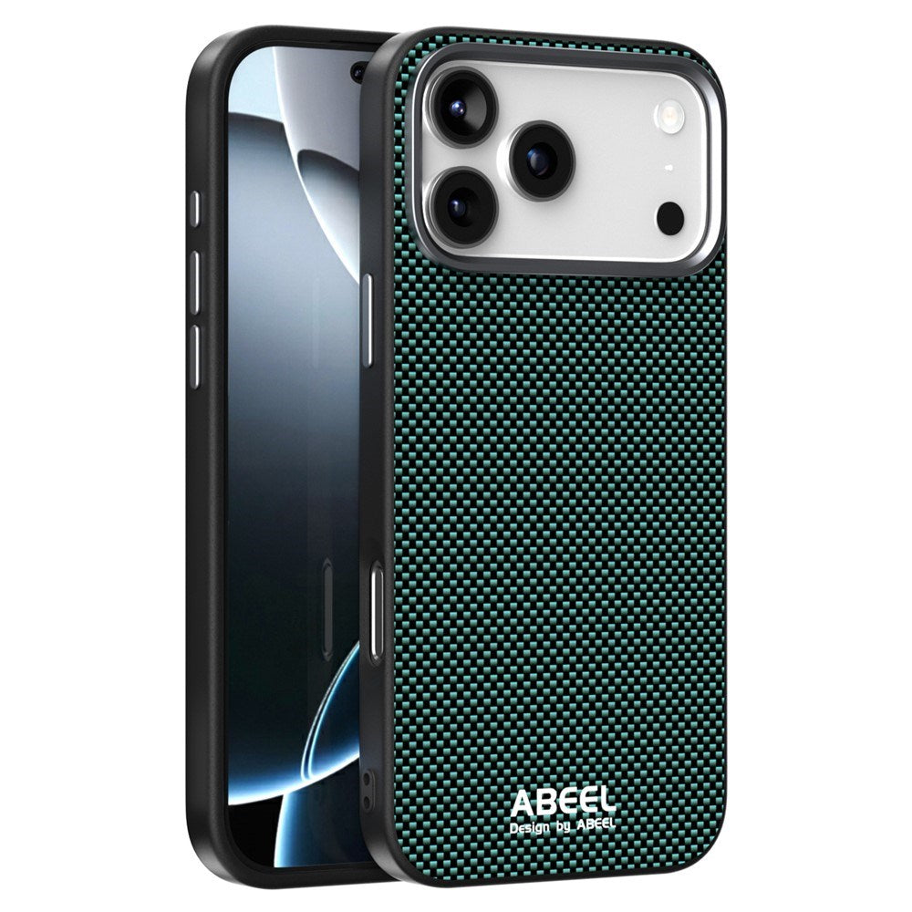 iPhone 18 Pro Max / 17 Pro Max ABEEL Hybrid Cover- MagSafe Kompatibel - Grøn