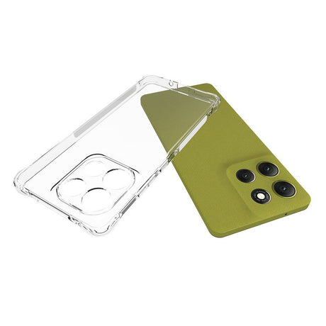 EIDERWOOD Motorola Moto G86 Plastik Cover m. Stødabsorberende Hjørner - Gennemsigtig