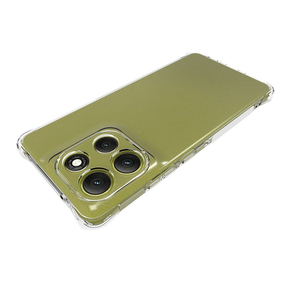 EIDERWOOD Motorola Moto G86 Plastik Cover m. Stødabsorberende Hjørner - Gennemsigtig