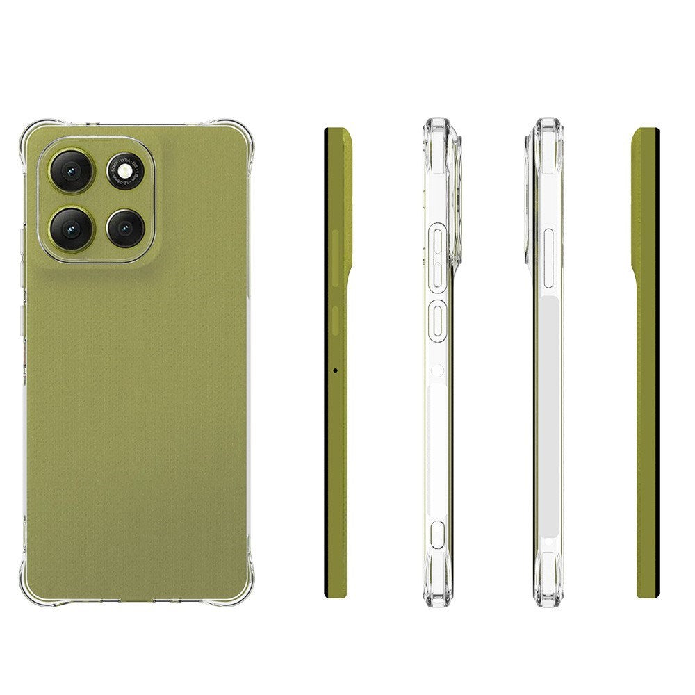 EIDERWOOD Motorola Moto G86 Plastik Cover m. Stødabsorberende Hjørner - Gennemsigtig