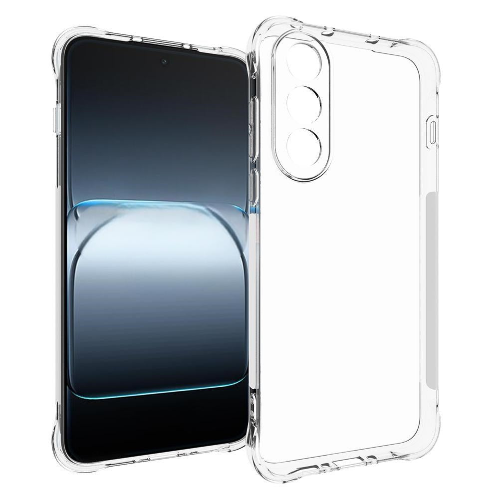 OnePlus Nord 5 Plastik Cover m. Stødabsorberende Hjørner - Gennemsigtig
