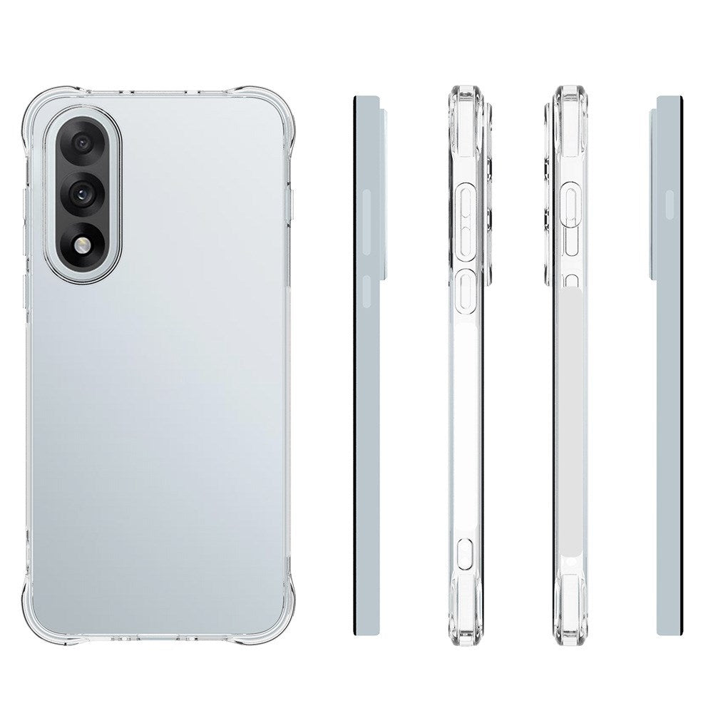 OnePlus Nord 5 Plastik Cover m. Stødabsorberende Hjørner - Gennemsigtig