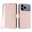 iPhone 18 Pro Max / 17 Pro Max EIDERWOOD Kunstlæder Flip Cover m. Strop - Lyserød
