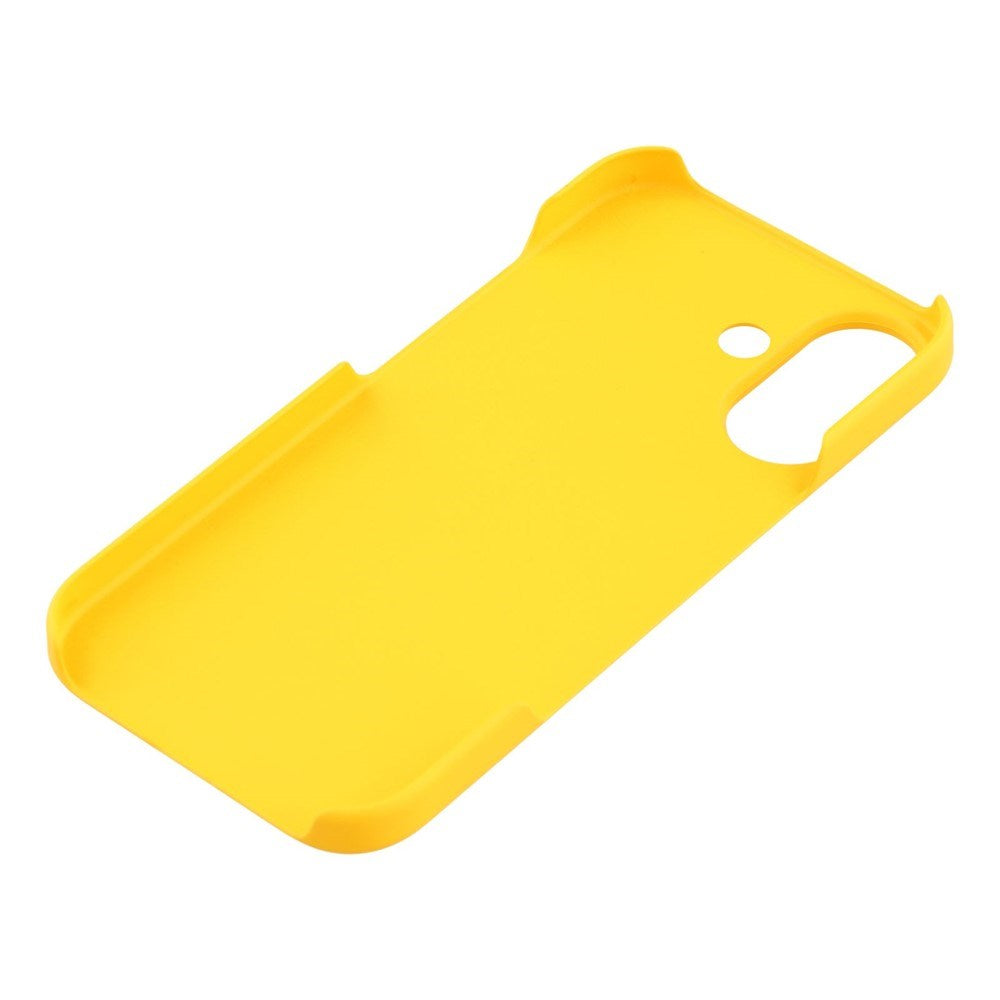 EIDERWOOD iPhone 17 Hårdt Plastik Cover - Gul