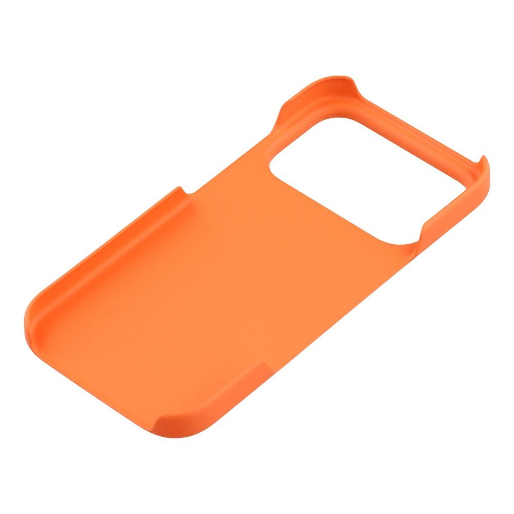 EIDERWOOD iPhone 17 Pro Max Hårdt Plastik Cover - Orange