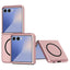 EIDERWOOD Samsung Galaxy Z Flip7 Mat Hårdt Plast Cover - MagSafe Kompatibel - Lyserød
