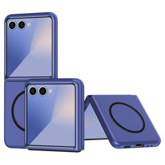 EIDERWOOD Samsung Galaxy Z Flip7 Mat Hårdt Plast Cover - MagSafe Kompatibel - Blå