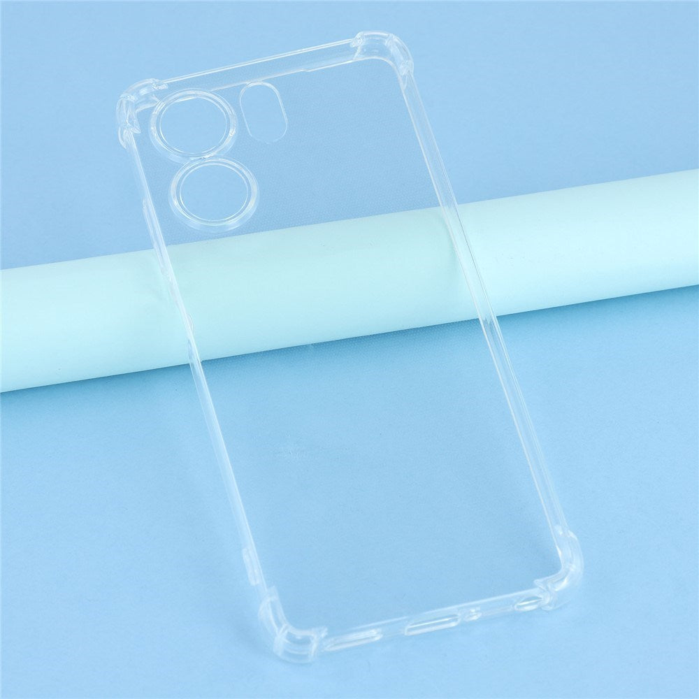 OPPO A5x (5G) / OPPO A5x (4G) EIDERWOOD Plastik Cover m. Stødabsorberende Hjørner - Gennemsigtig
