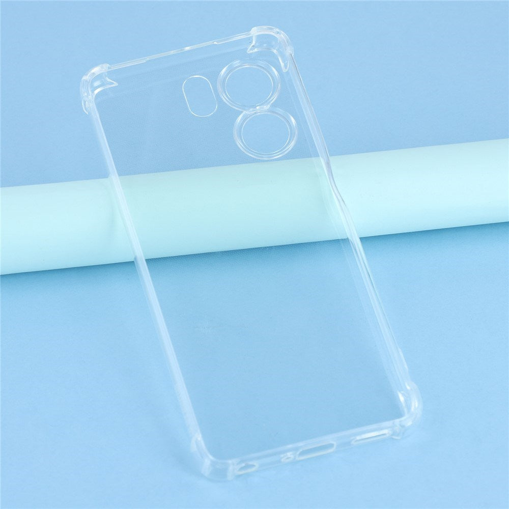 OPPO A5x (5G) / OPPO A5x (4G) EIDERWOOD Plastik Cover m. Stødabsorberende Hjørner - Gennemsigtig