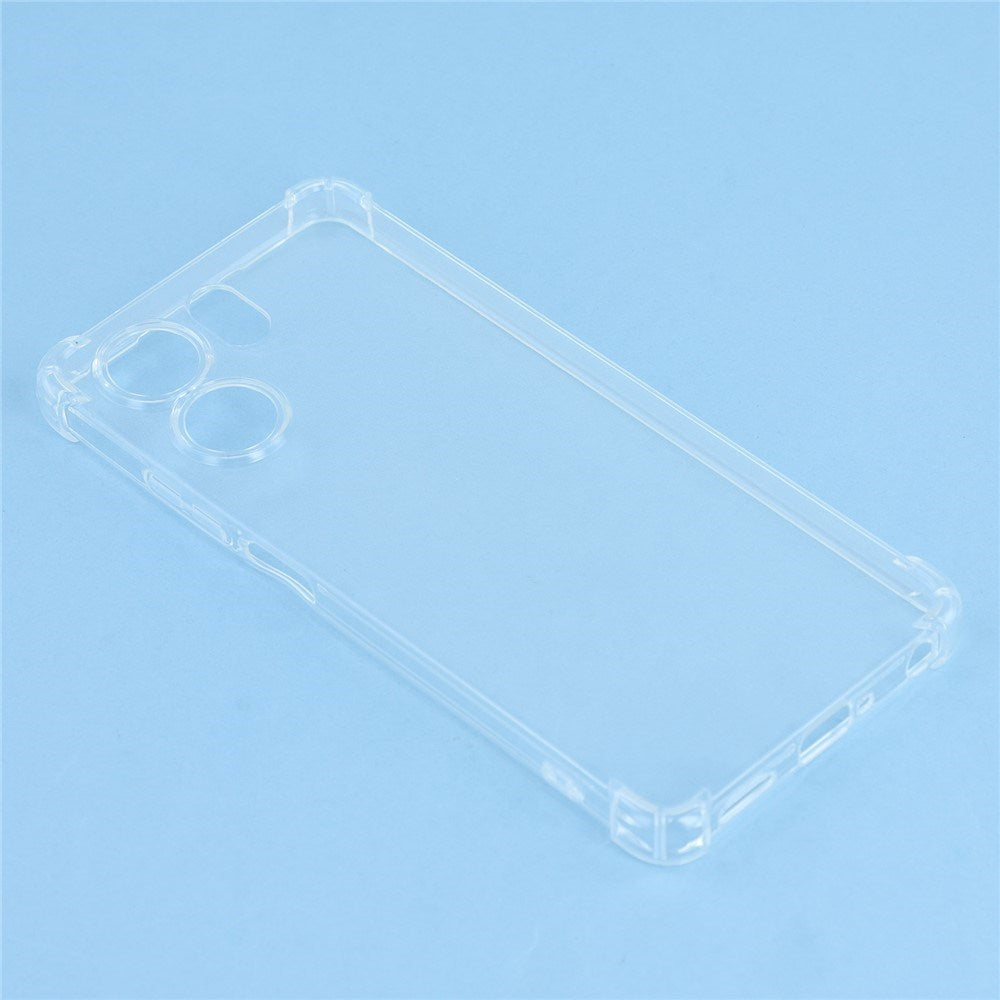 OPPO A5x (5G) / OPPO A5x (4G) EIDERWOOD Plastik Cover m. Stødabsorberende Hjørner - Gennemsigtig