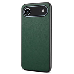 EIDERWOOD iPhone Air Hybrid Plastik Cover m. Lædertekstur - Grøn