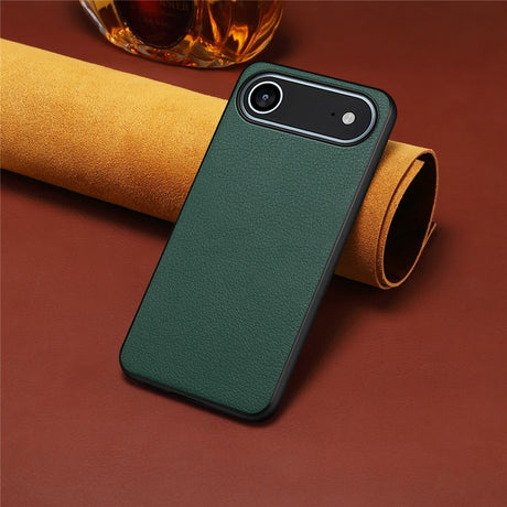 EIDERWOOD iPhone Air Hybrid Plastik Cover m. Lædertekstur - Grøn