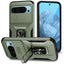 Google Pixel 11 Pro / 11 / 10 Pro / 10 / 9 Pro / 9 EIDERWOOD Håndværkercover m. 360 Roterbar Kickstand - Grøn