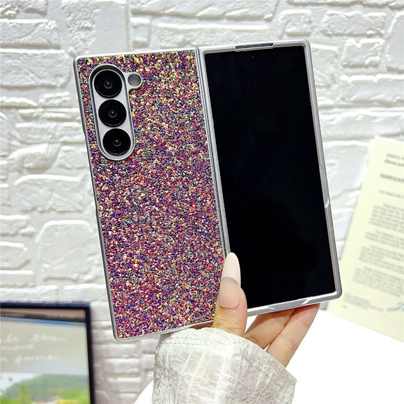 EIDERWOOD Samsung Galaxy Z Fold7 Glitter Cover - Blå