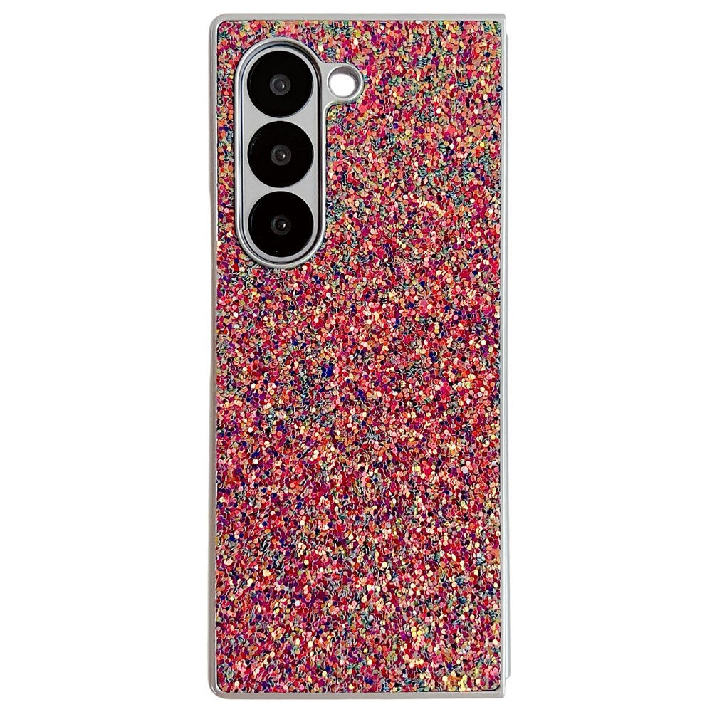 EIDERWOOD Samsung Galaxy Z Fold7 Glitter Cover - Rød