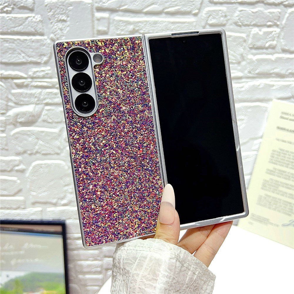 EIDERWOOD Samsung Galaxy Z Fold7 Glitter Cover - Sølv