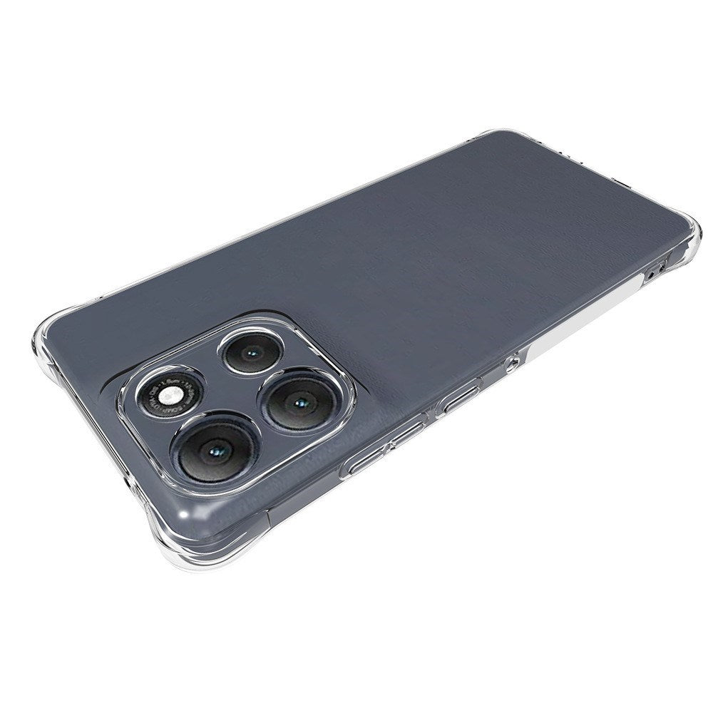 Motorola Moto G86 Power EIDERWOOD Plastik Cover m. Stødabsorberende Hjørner - Gennemsigtig