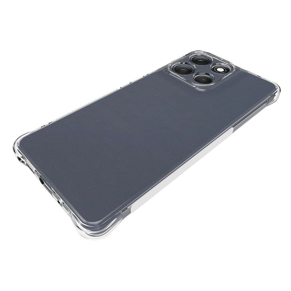 Motorola Moto G86 Power EIDERWOOD Plastik Cover m. Stødabsorberende Hjørner - Gennemsigtig