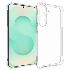 EIDERWOOD Samsung Galaxy S25 FE Fleksibel Plastik Cover m. Forstærkede Hjørner - Gennemsigtig