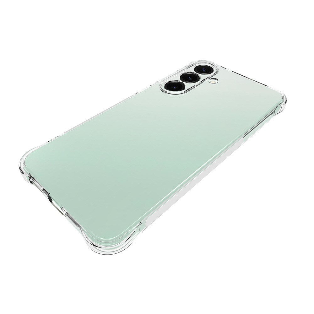 EIDERWOOD Samsung Galaxy S25 FE Fleksibel Plastik Cover m. Forstærkede Hjørner - Gennemsigtig