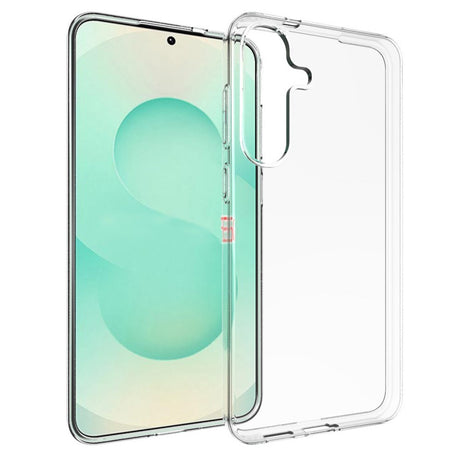 EIDERWOOD Samsung Galaxy S25 FE Fleksibelt Plastik Bagside Cover - Gennemsigtig