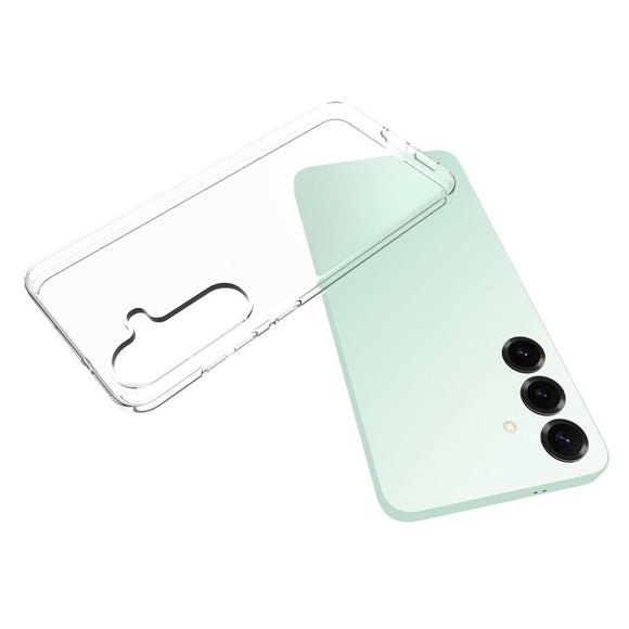 EIDERWOOD Samsung Galaxy S25 FE Fleksibelt Plastik Bagside Cover - Gennemsigtig