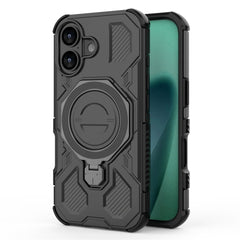 EIDERWOOD iPhone 17 Håndværker Cover m. Magnetisk Kickstand - MagSafe Kompatibel - Sort