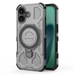 EIDERWOOD iPhone 17 Håndværker Cover m. Magnetisk Kickstand - MagSafe Kompatibel - Grå