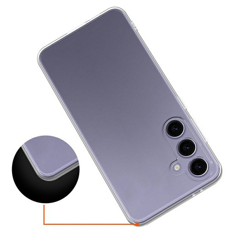 EIDERWOOD Samsung Galaxy S25 FE Fleksibelt Plastik Cover - Gennemsigtig