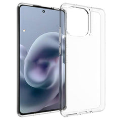 EIDERWOOD Motorola Moto G86 Power Slim Fit Fleksibelt Plastik Cover - Gennemsigtig