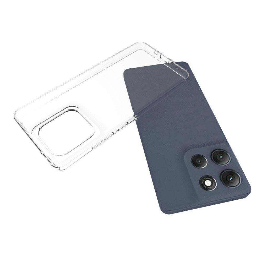 EIDERWOOD Motorola Moto G86 Power Slim Fit Fleksibelt Plastik Cover - Gennemsigtig