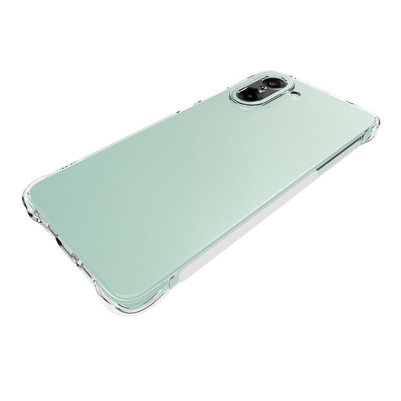 EIDERWOOD OnePlus Nord CE5 Fleksibelt Plastik Cover m. Stødabsorberende Hjørner - Gennemsigtig