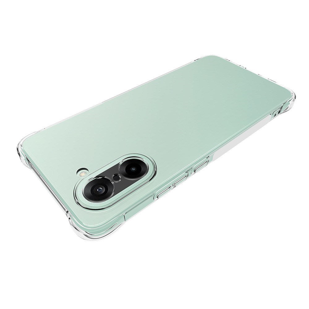 EIDERWOOD OnePlus Nord CE5 Fleksibelt Plastik Cover m. Stødabsorberende Hjørner - Gennemsigtig
