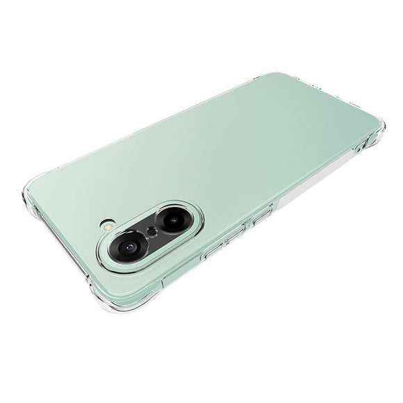 EIDERWOOD OnePlus Nord CE5 Fleksibelt Plastik Cover m. Stødabsorberende Hjørner - Gennemsigtig