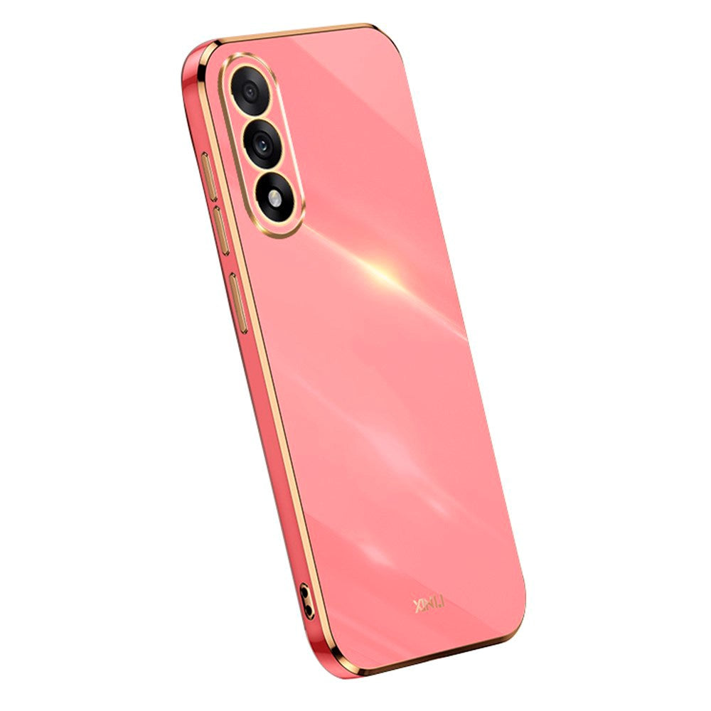 OnePlus Nord 5 Metallisk Plast Cover - Rød