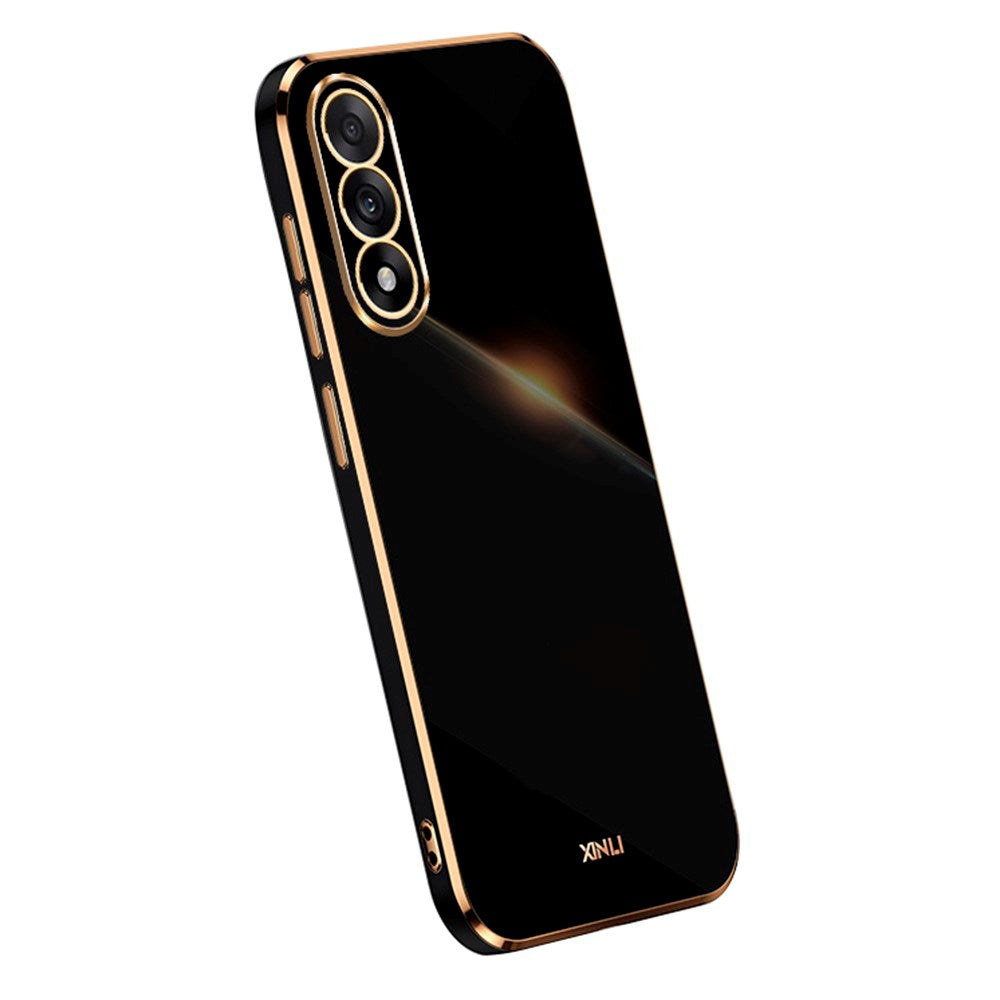 OnePlus Nord 5 Metallisk Plast Cover - Sort
