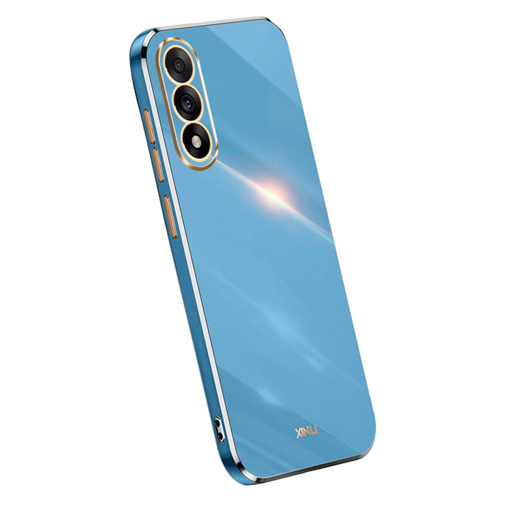 OnePlus Nord 5 Metallisk Plast Cover - Blå