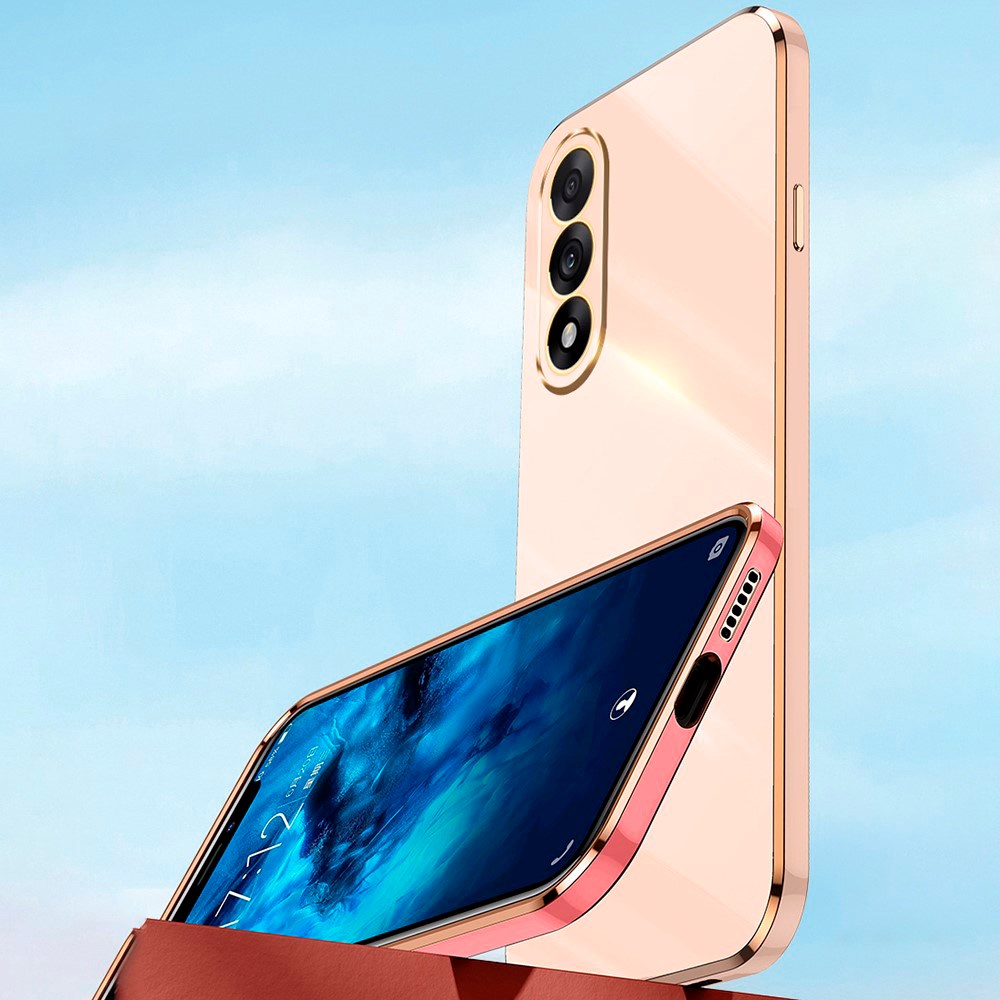 OnePlus Nord 5 Metallisk Plast Cover - Blå