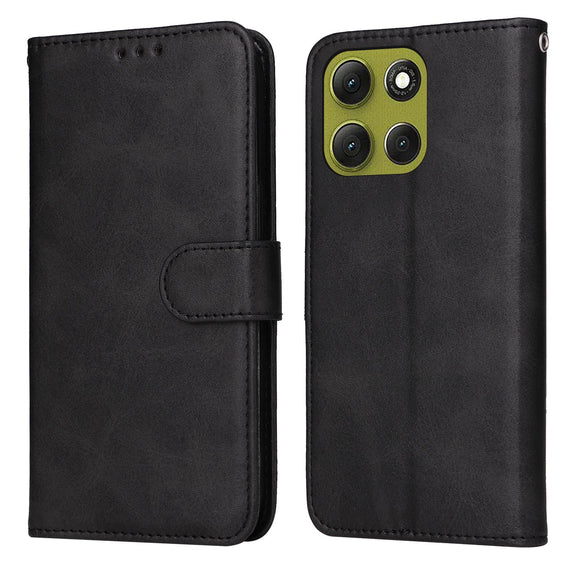 EIDERWOOD Motorola Moto G86 / G86 Power Kunstlæder Flip Cover m. Strop - Sort