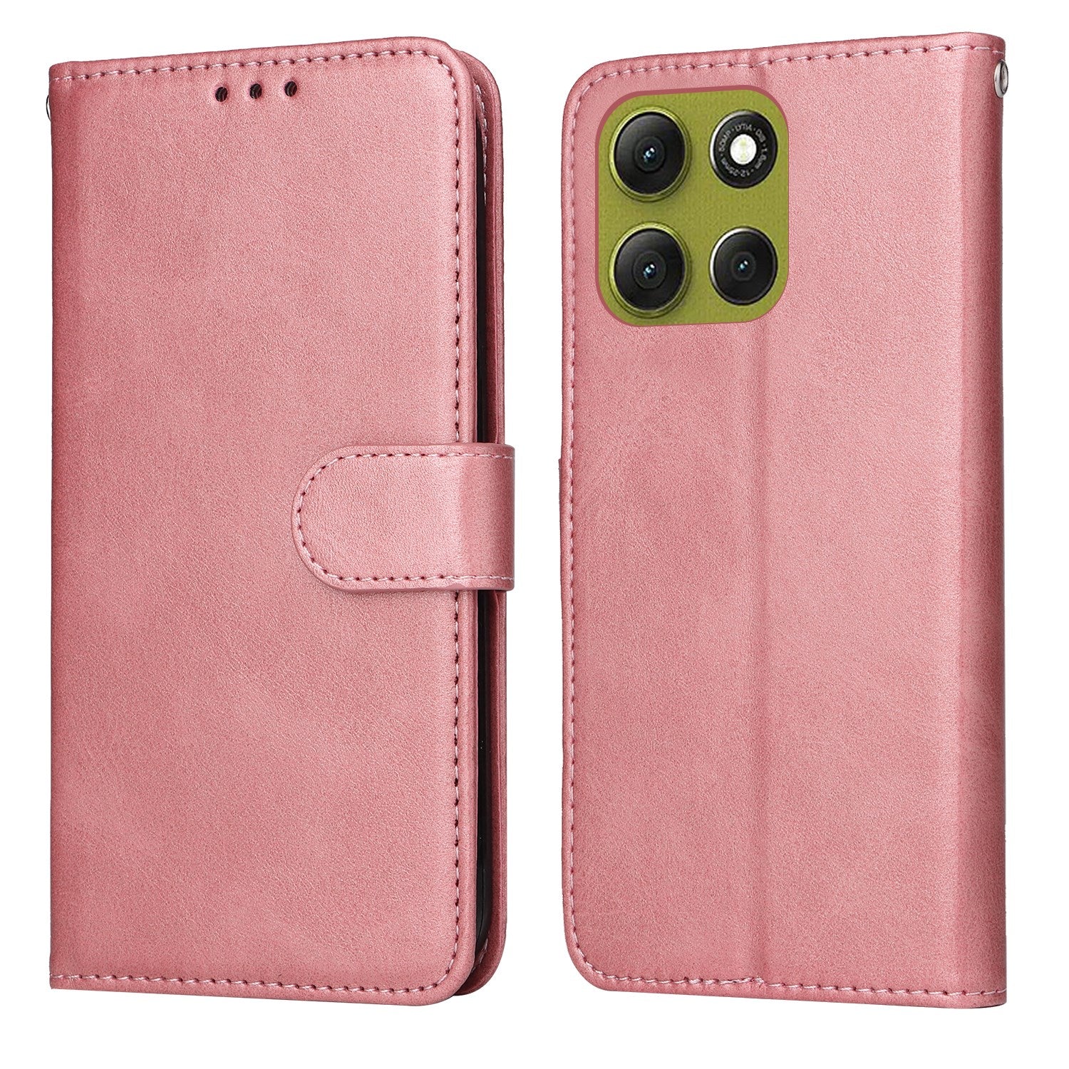 EIDERWOOD Motorola Moto G86 / G86 Power Kunstlæder Flip Cover m. Strop - Lyserød
