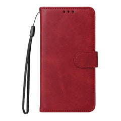 EIDERWOOD Motorola Moto G86 / G86 Power Kunstlæder Flip Cover m. Strop - Rød