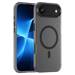 EIDERWOOD iPhone Air Hybrid Plast Cover - MagSafe Kompatibel - Mat Gennemsigtig / Sort