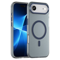 EIDERWOOD iPhone Air Hybrid Plast Cover - MagSafe Kompatibel - Mat Gennemsigtig / Mørkeblå