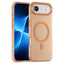 EIDERWOOD iPhone Air Hybrid Plast Cover - MagSafe Kompatibel - Mat Gennemsigtig / Orange
